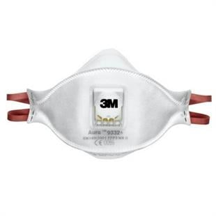3M™ Aura™ 9332 Ffp3 Ventilli Solunum Koruyucu Maske - 10`lu Paket