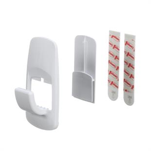 3M™ Command™ 17004-CEE Büyük Boy Jumbo Askı, Max 3,4 kg (1 Askı + 4 Büyük Boy Cırt Bant)