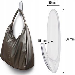 3M™ Command™ 17093CLR-CIS Büyük Boy Şeffaf Askı, Max 1,8 kg (1 Askı + 2 Büyük Boy Cırt Bant)