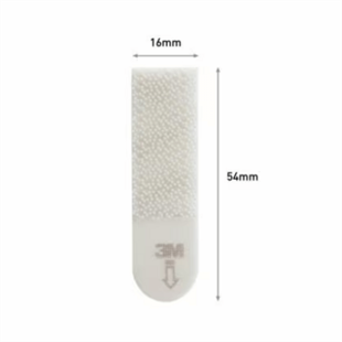 3M™ Command™ 17202-3PK-CIS Küçük Boy Cırt Cırt Çerçeve Bantları, Max 1 kg (3 Set Küçük Boy Cırt Bant)