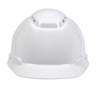 3M™ H-700N-VI Sert Başlık, Mandallı, Havalandırmalı, Plastik Ter Bantlı Baret / Beyaz