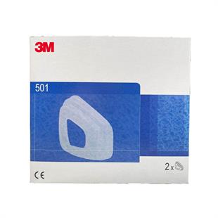 3M™ K501  Yeniden Kullanılabilir Solunum Maskesi Filtre Tutucusu 1 Çift