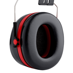 3M™ Peltor™ Optime™ III H540A Manşonlu, Kafa Bantlı Kulaklık - Siyah/Kırmızı, 35 dB