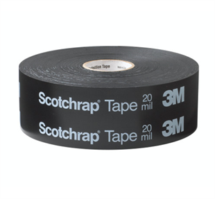 3M™ Scotchrap™ 50 Pas Koruma Bandı Siyah (101.6mm x 30.5m)