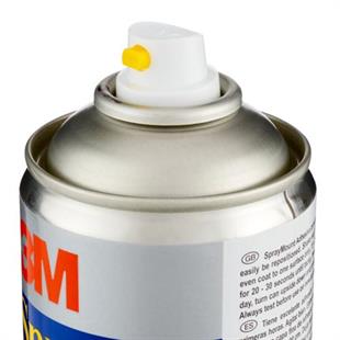 3M™ Spray Mount™ 7243 Kuruyken Kalıcı Sprey Yapıştırıcı, Şeffaf - 400 ml