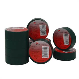3M™ Temflex™ 1300e Elektrik İzolasyon Bandı, Siyah - 10`lu Paket (18 mm x 9,5m)
