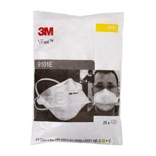 3M™ Vflex™ 9101E Ffp1 Ventilsiz Solunum Koruyucu Maske - 25`li Paket