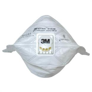 3M™ Vflex™ 9162E Ffp2 Ventilli Solunum Koruyucu Maske - 10`lu Paket