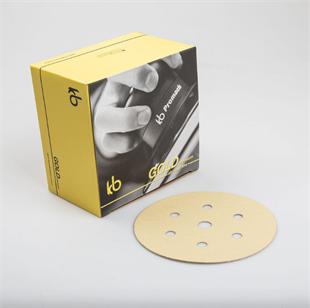 KB Gold Premium 150mm P400 Disk Zımpara - C 6+1D 100 Adet