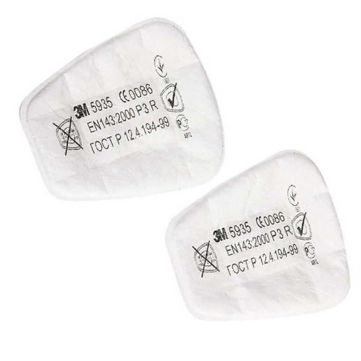 3M™ 5935 P3 Maske Filtresi Pedi - 1 Çift