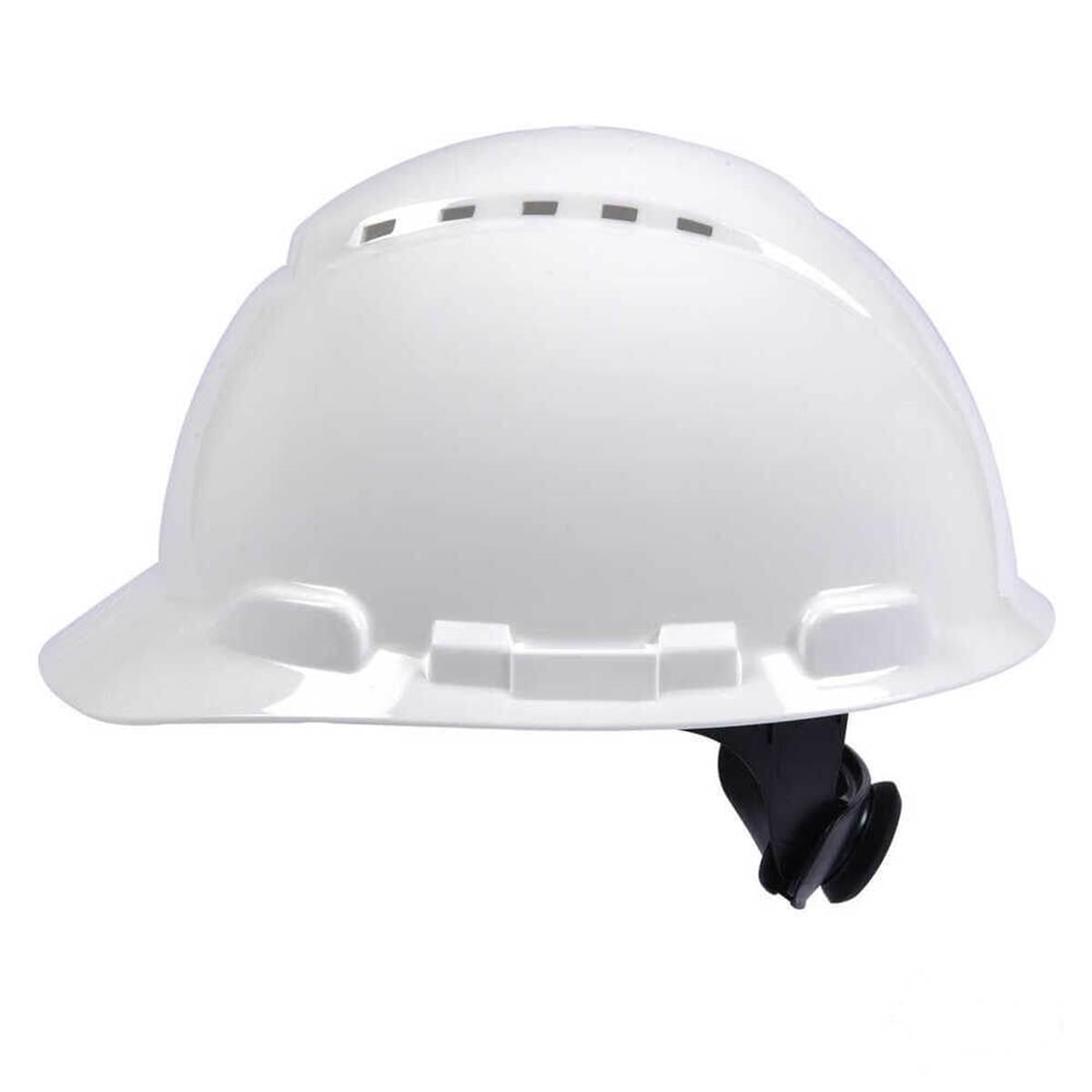3M™ H-700N-VI Sert Başlık, Mandallı, Havalandırmalı, Plastik Ter Bantlı Baret / Beyaz