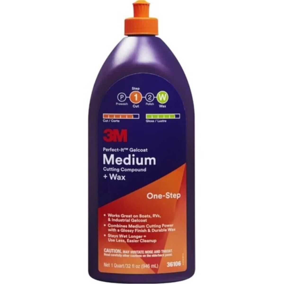 3M™ Perfect-It™ 36106E Jelkot İnce Pasta + Wax (946 ml)