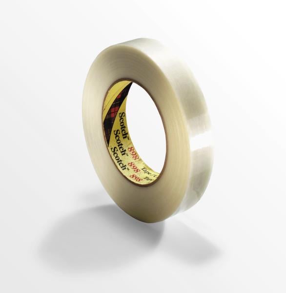 3M Scotch® Filament Bant 898, Şeffaf, 24 mm x 55 m, 0.17 mm