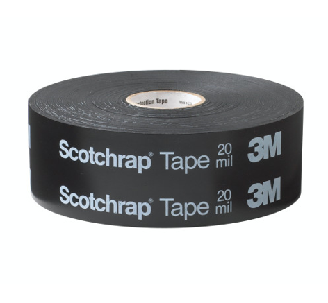 3M™ Scotchrap™ 50 Pas Koruma Bandı Siyah (101.6mm x 30.5m)