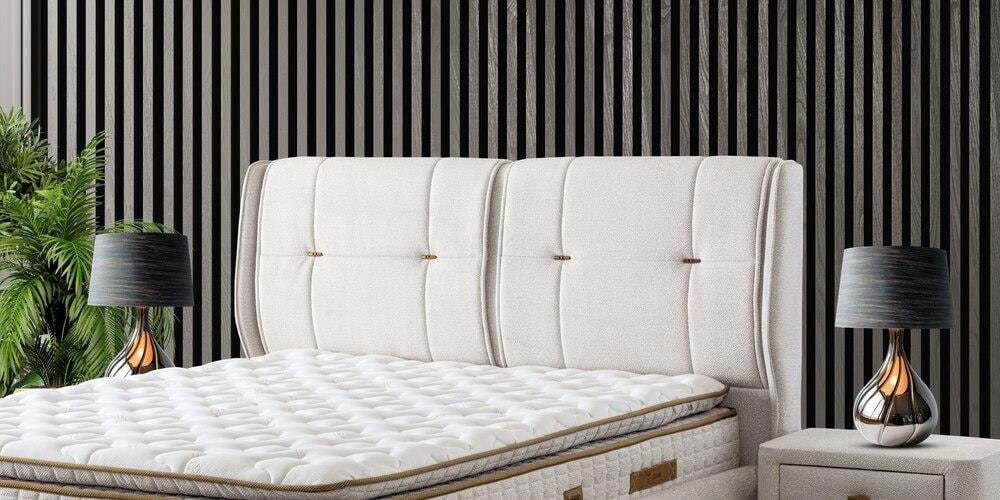 Döşek Alya Başlık - Krem