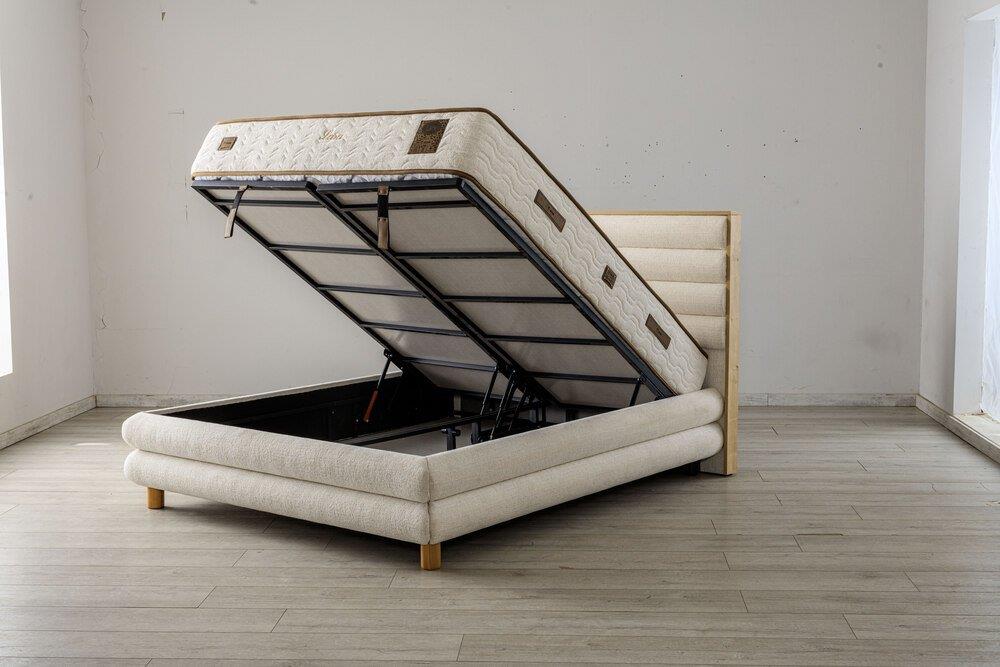 Döşek Lara Baza - Beyaz