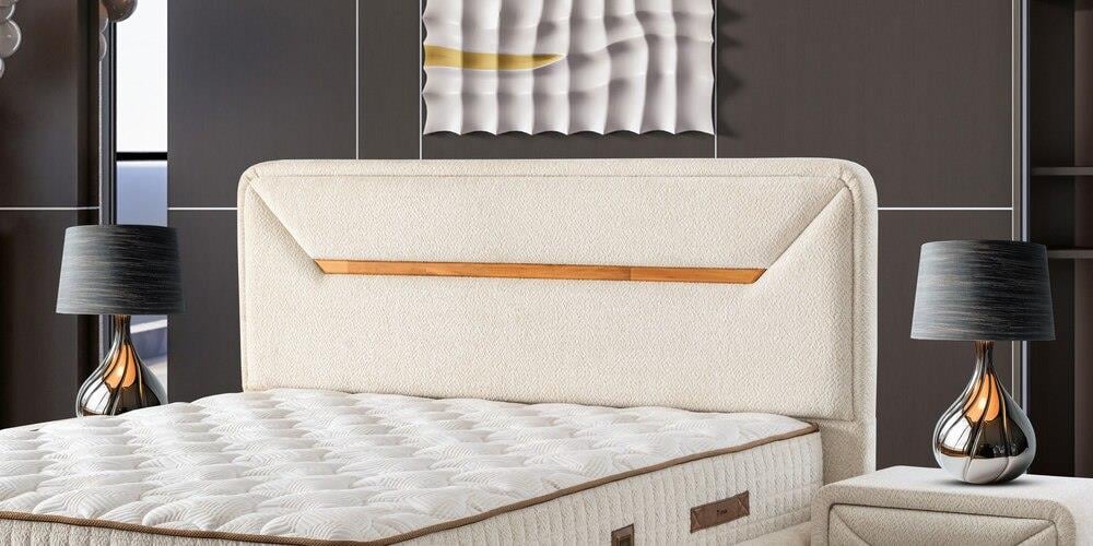 Döşek Mila Başlık - Krem