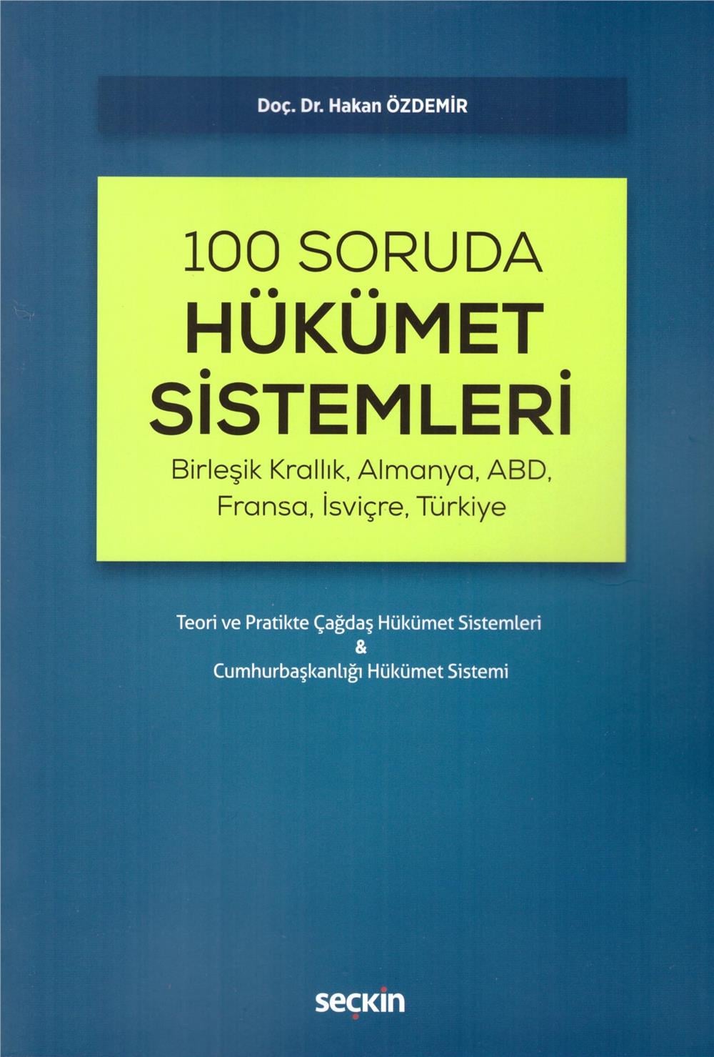 100 Soruda Hükümet Sistemleri