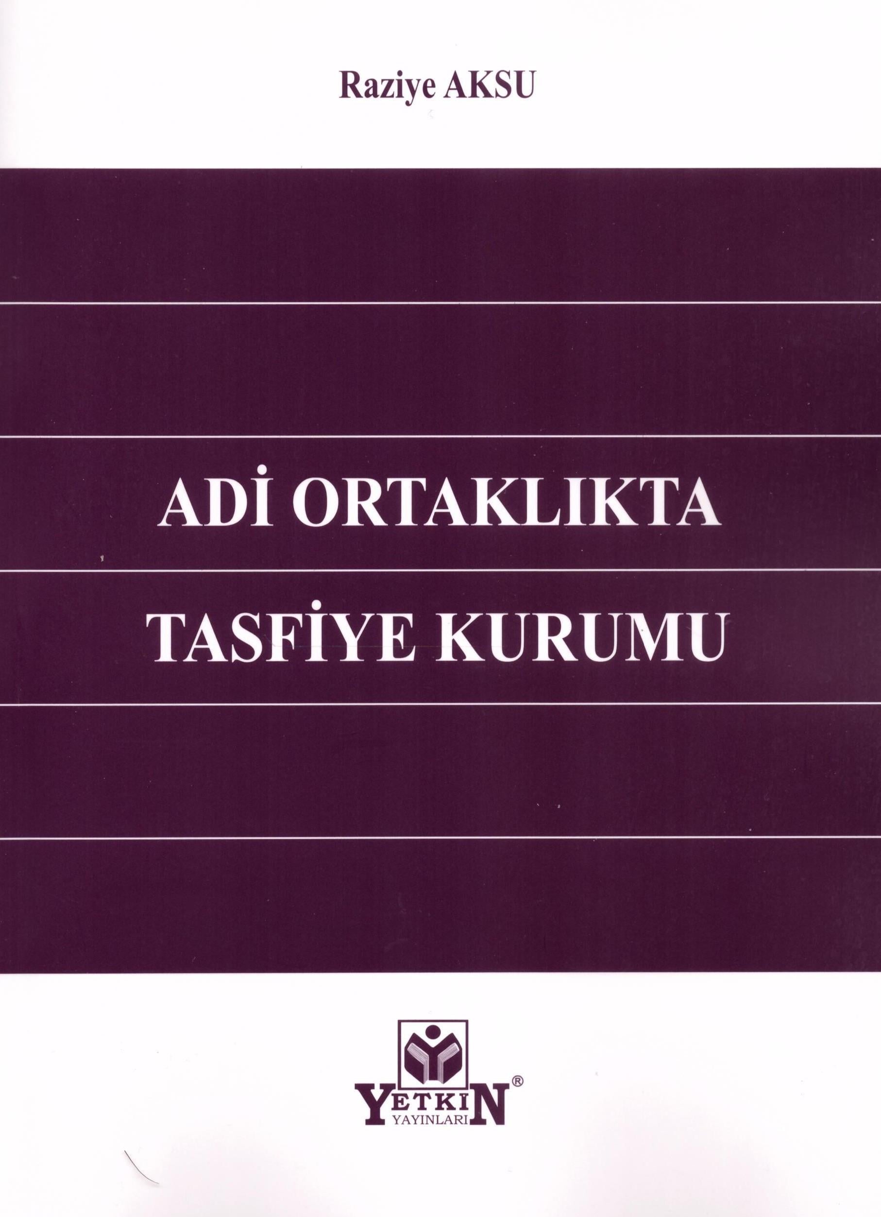 Adi Ortaklıkta Tasfiye Kurumu