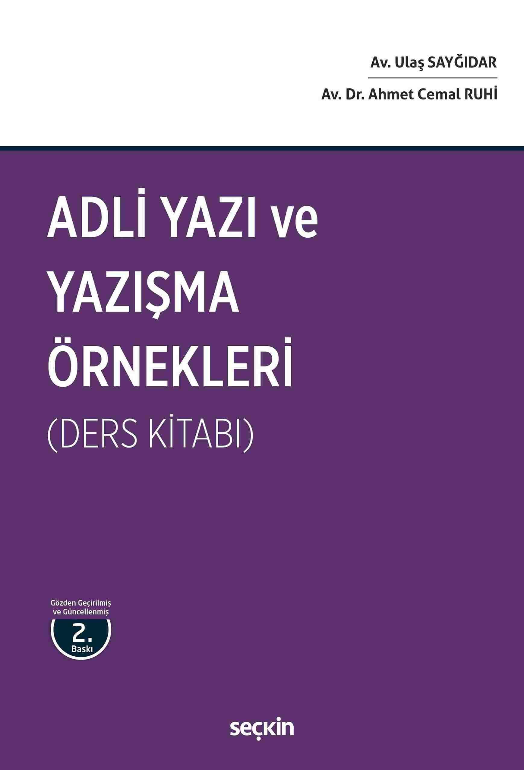 Adli Yazı ve Yazışma Örnekleri (Ders Kitabı)