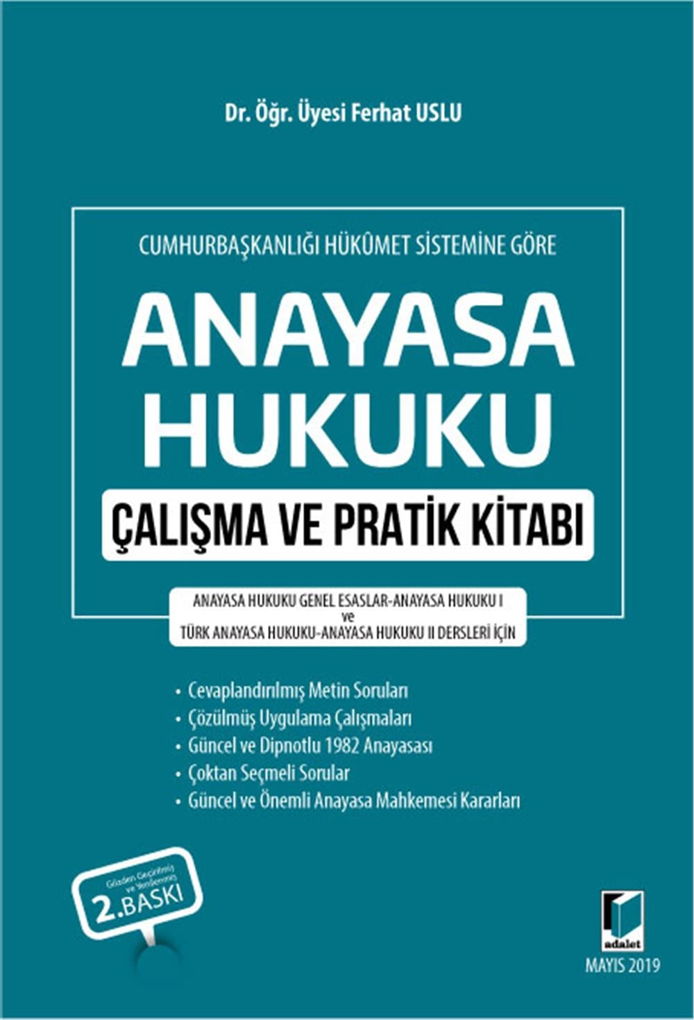 Anayasa Hukuku Çalışma ve Pratik Kitabı