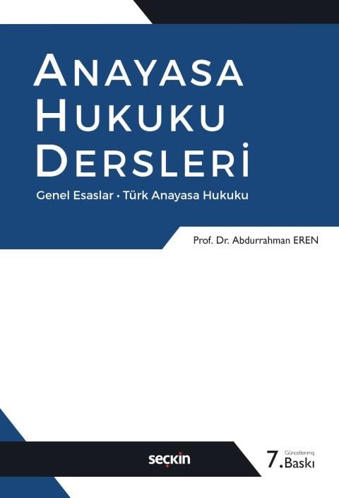 Anayasa Hukuku Dersleri