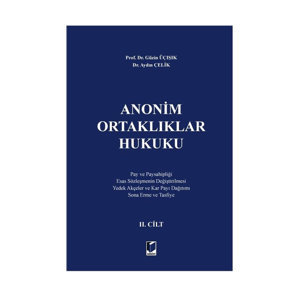 Anonim Ortaklıklar Hukuku II.Cilt