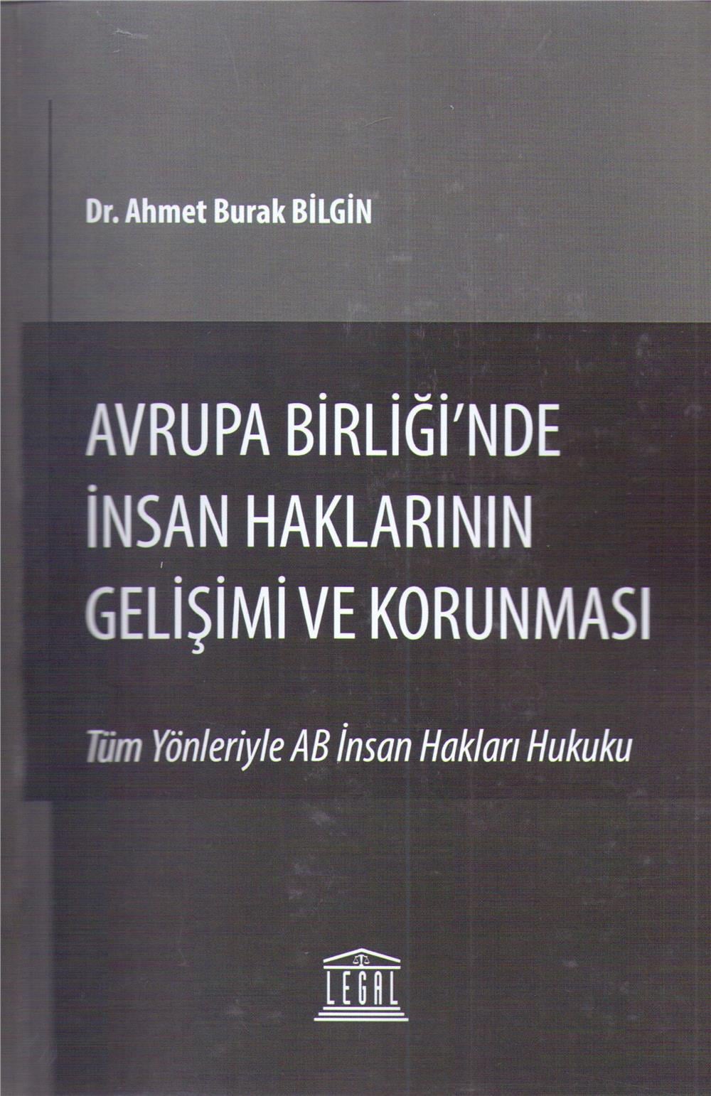 Avrupa Birliği'nde İnsan Haklarının Gelişimi ve Korunması
