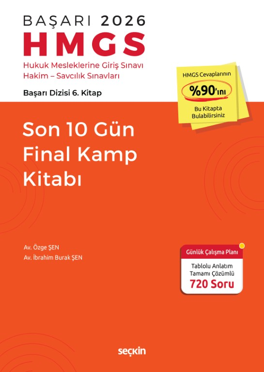 BAŞARI HMGS Son 10 Gün Final Kamp Kitabı