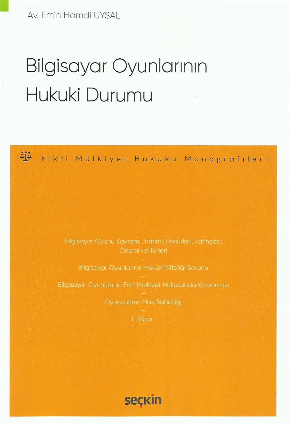 Bilgisayar Oyunlarının Hukuki Durumu