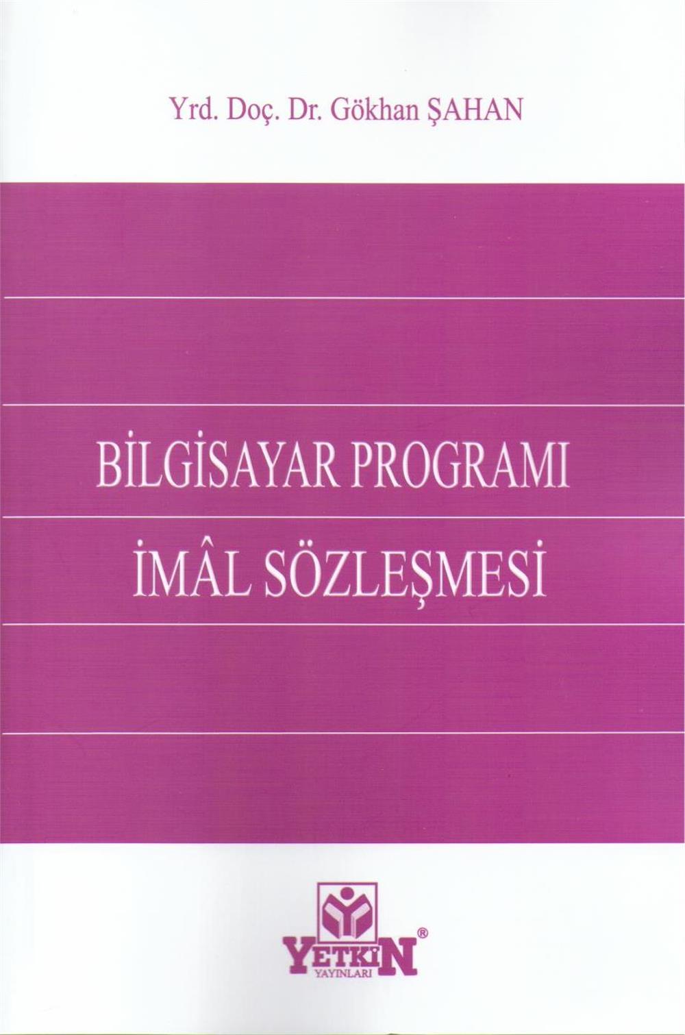 Bilgisayar Programı İmal Sözleşmesi