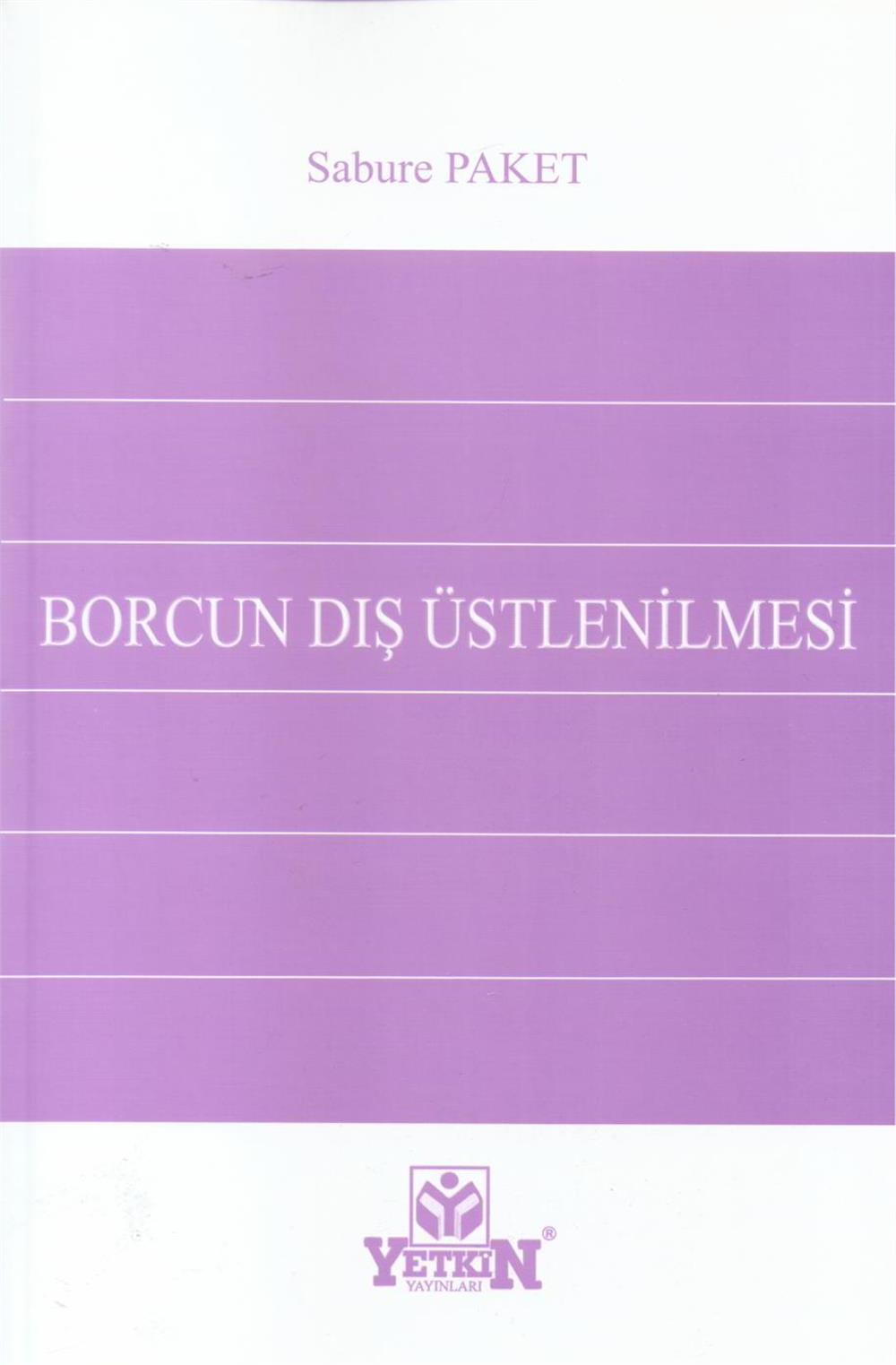 Borcun Dış Üstlenilmesi