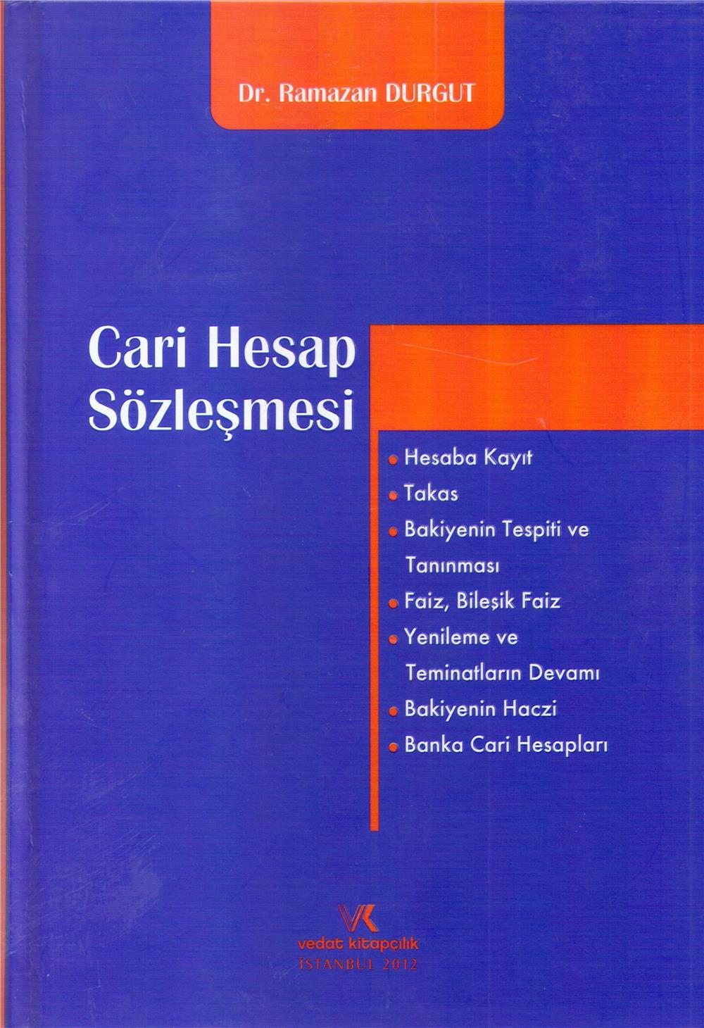 Cari Hesap Sözleşmesi