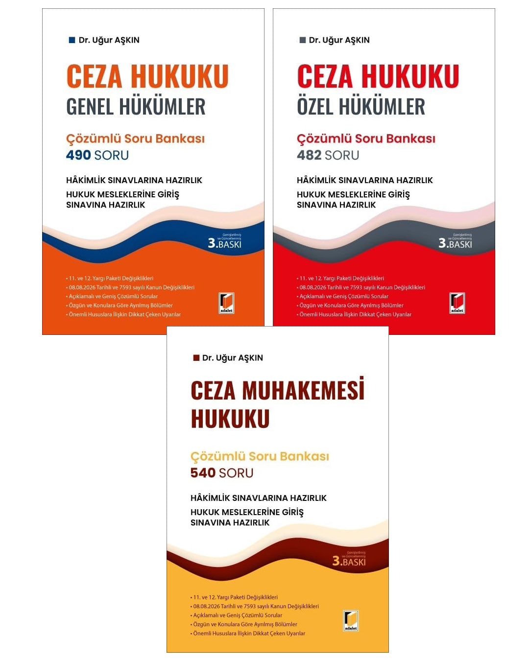 Ceza Hukuku Çözümlü Soru Bankası Seti