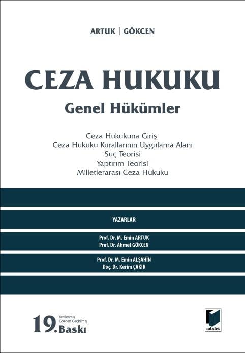 Ceza Hukuku Genel Hükümler