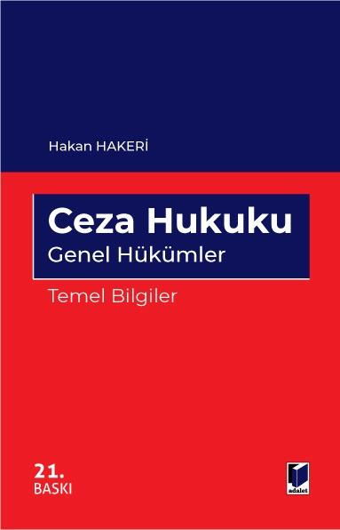 Ceza Hukuku Genel Hükümler Temel Bilgiler