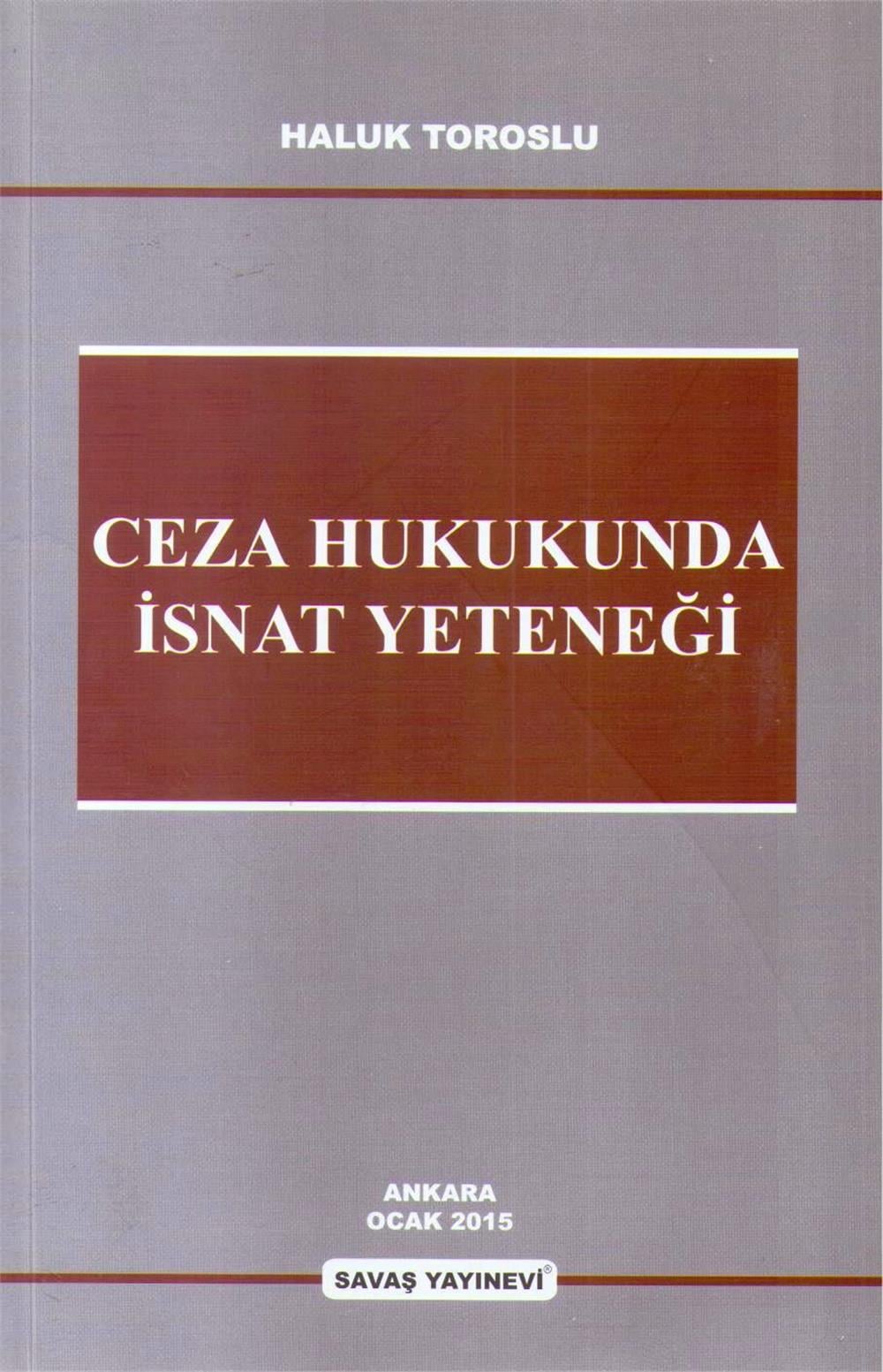 Ceza Hukukunda İsnat Yeteneği