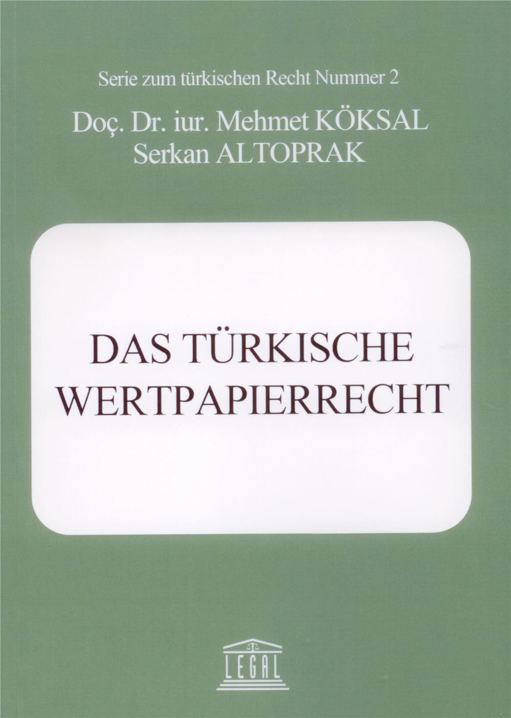 Das Türkische Wertpapierrecht