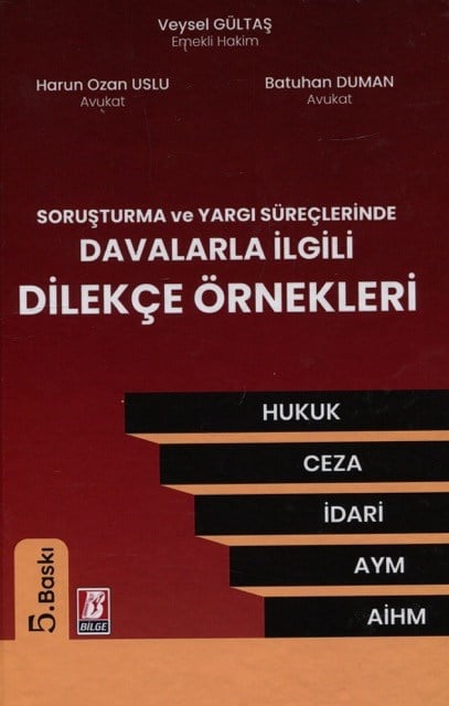 Davalarla İlgili Dilekçe Örnekleri