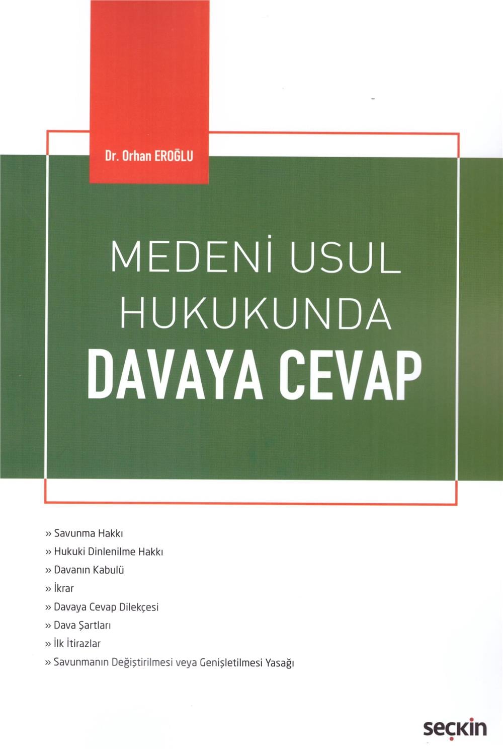 Davaya Cevap