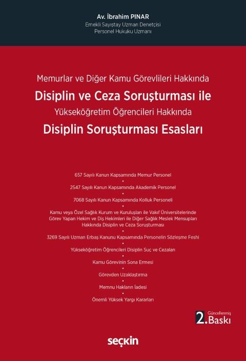 Disiplin ve Ceza Soruşturması İle Disiplin Soruşturması Esasları