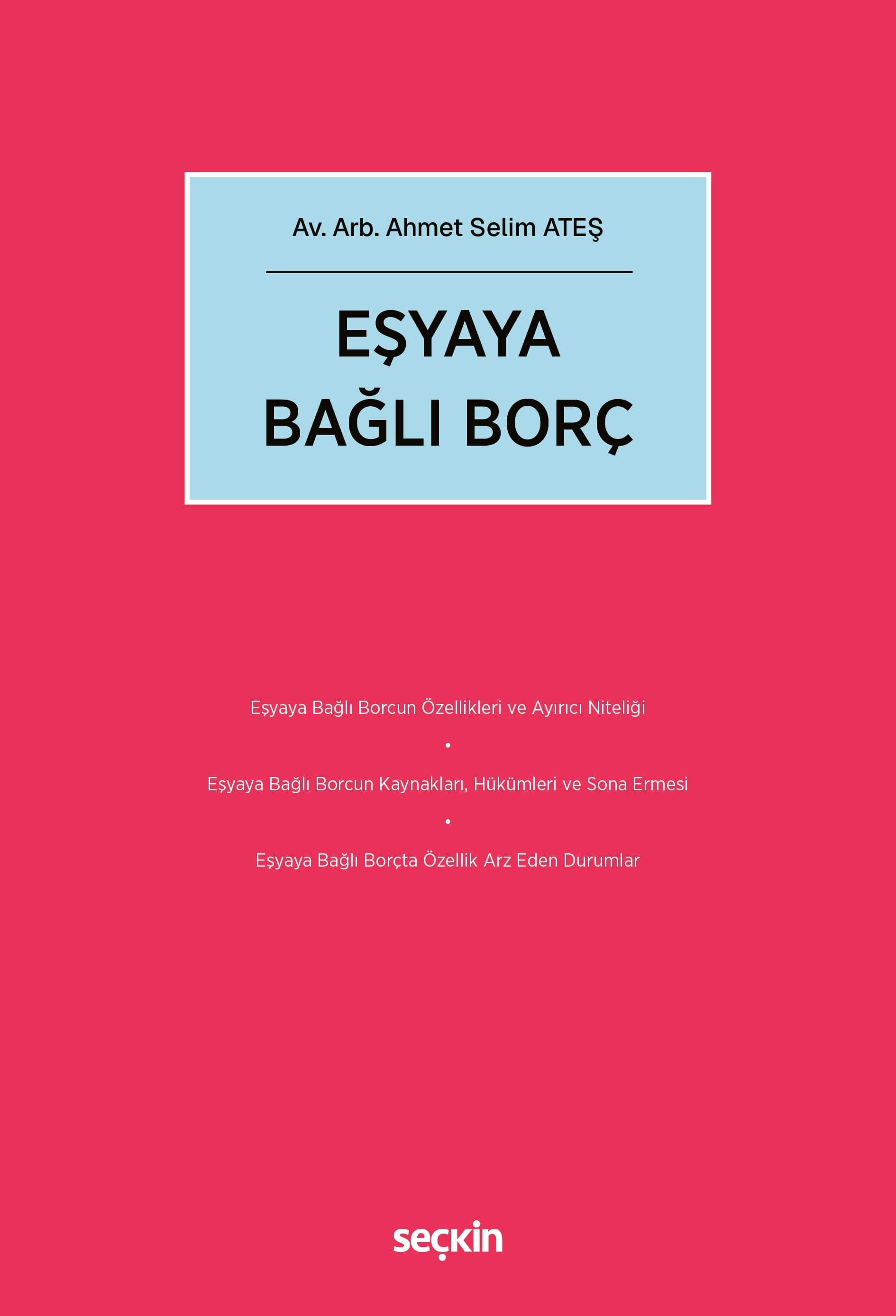 Eşyaya Bağlı Borç