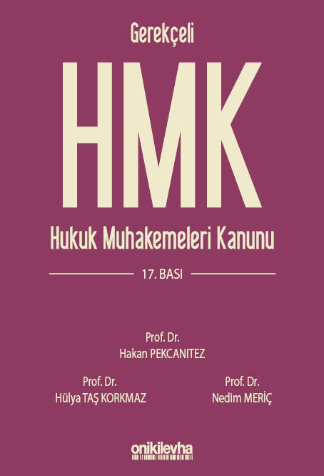 Hukuk Muhakemeleri Kanunu (Gerekçeli) Ciltli