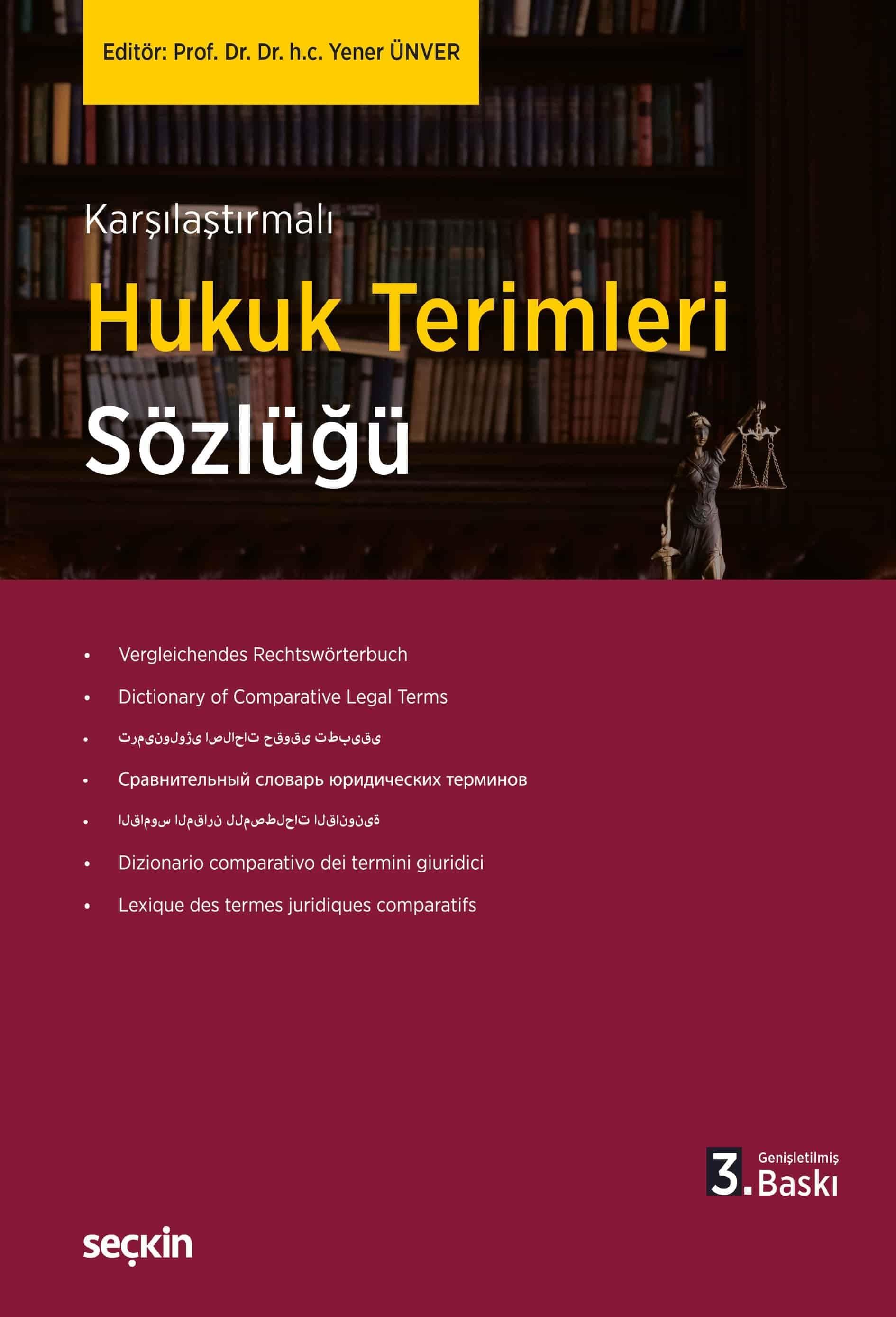 Hukuk Terimleri Sözlüğü