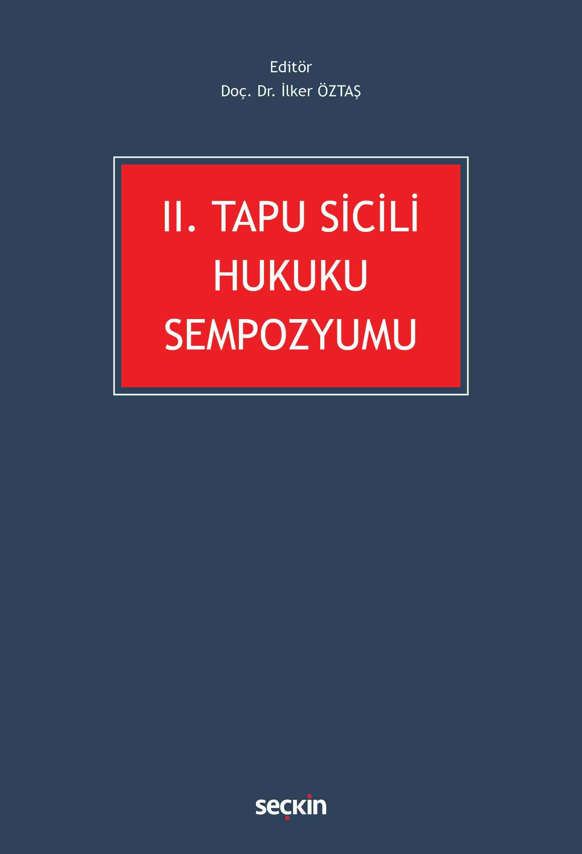 II. Tapu Sicili Hukuku Sempozyumu