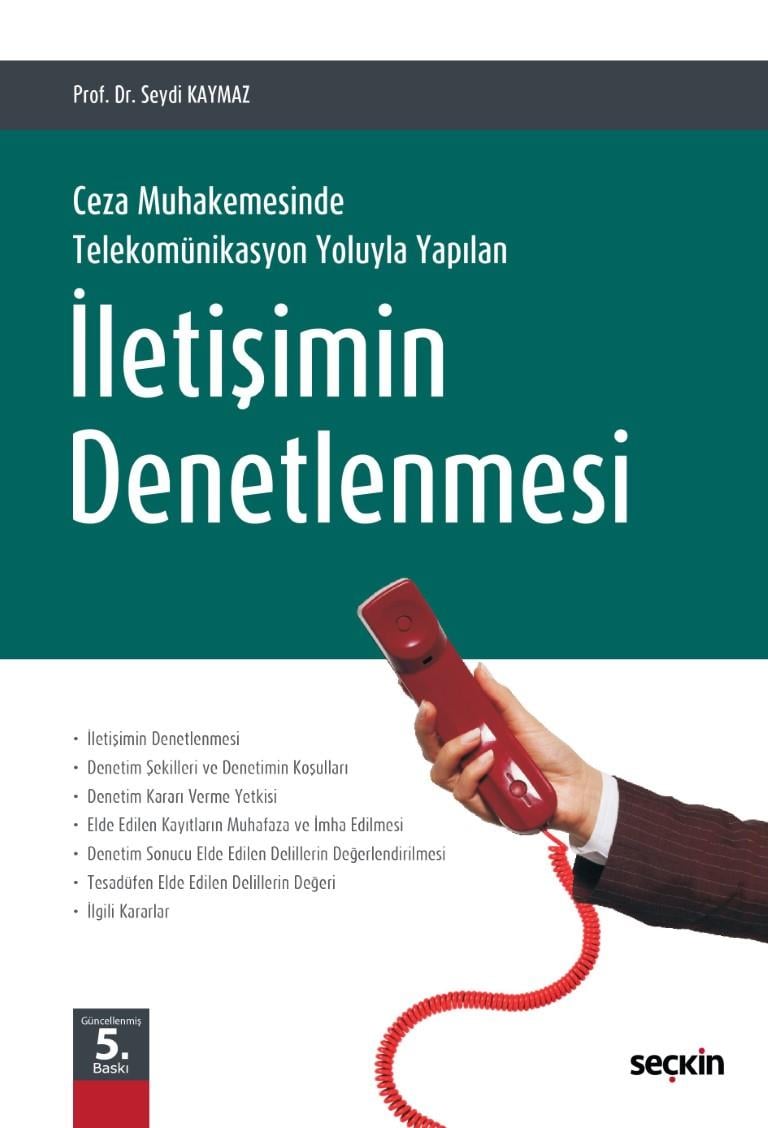 İLETİŞİMİN DENETLENMESİ 5.BASKI (SEÇKİN)