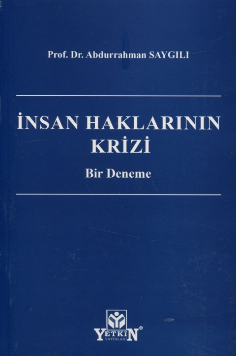 İnsan Haklarının Krizi