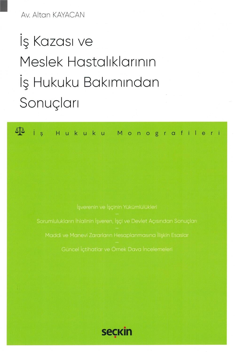 İş Kazası ve Meslek Hastalıklarının İş Hukuku Bakımından Sonuçları