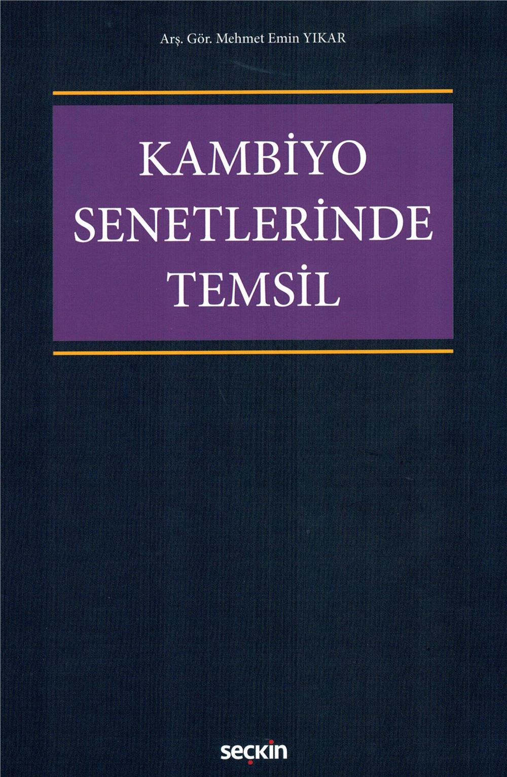 Kambiyo Senetlerinde Temsil