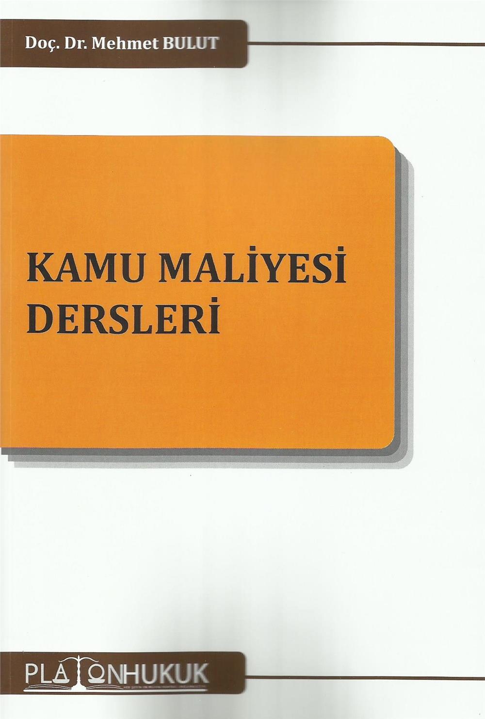 Kamu Maliyesi Dersleri